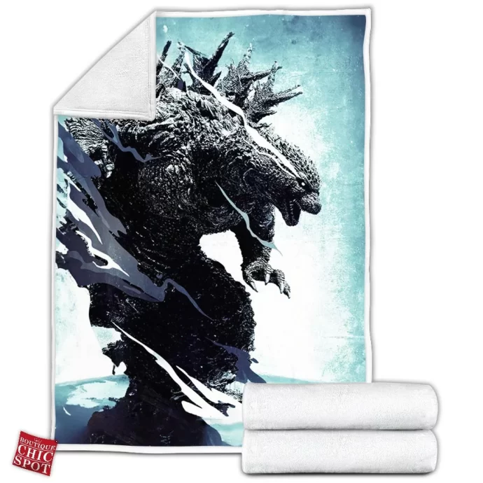 Godzilla Fleece Blanket