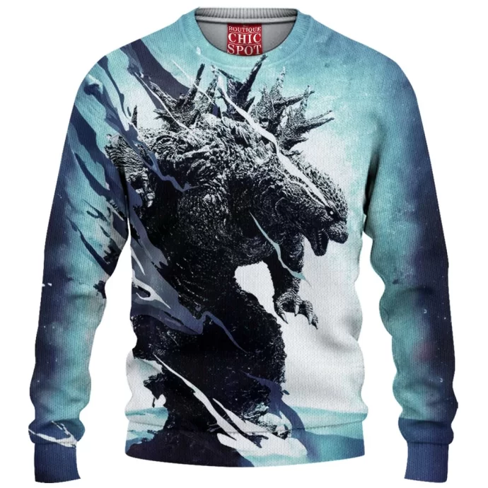 Godzilla Knitted Sweater