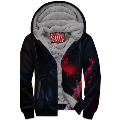 Blade Zip-Fleece-Hoodie, Comic Zip-Fleece-Hoodie