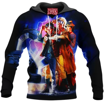 Back To The Future Hoodie, Sci-Fi Hoodie