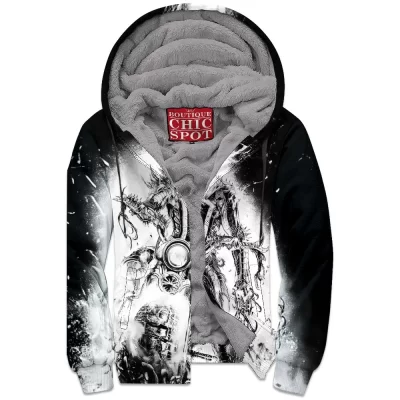 Comic Zip-Fleece-Hoodie, Ghost Rider Zip-Fleece-Hoodie