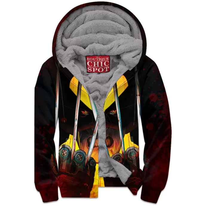 Wolverine Zip Fleece Hoodie