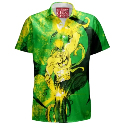 Comic Hawaiian-Shirt, Iron Fist Hawaiian-Shirt