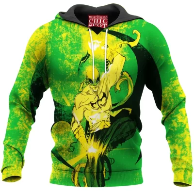 Comic Hoodie, Iron Fist Hoodie