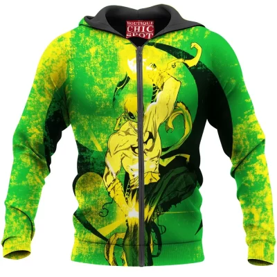 Comic Zip-Hoodie, Iron Fist Zip-Hoodie