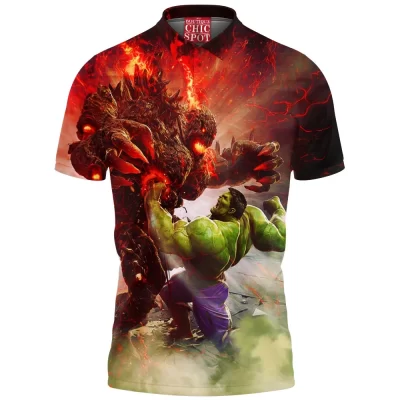 Horror Polo Shirt, Hulk Polo Shirt