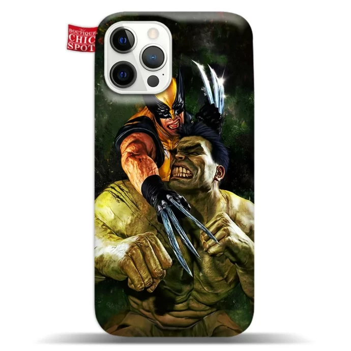 Wolverine Hulk Phone Case Iphone