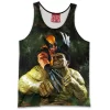 Comic Tank-Top, Hulk Tank-Top, Wolverine Tank-Top