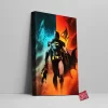 Death Stroke Batman Canvas Wall Art