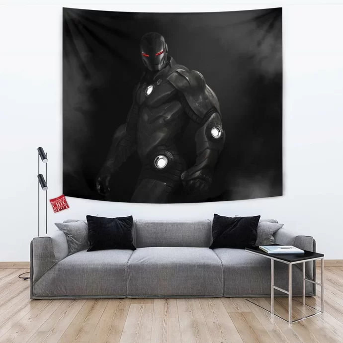 Black Iron Man Tapestry