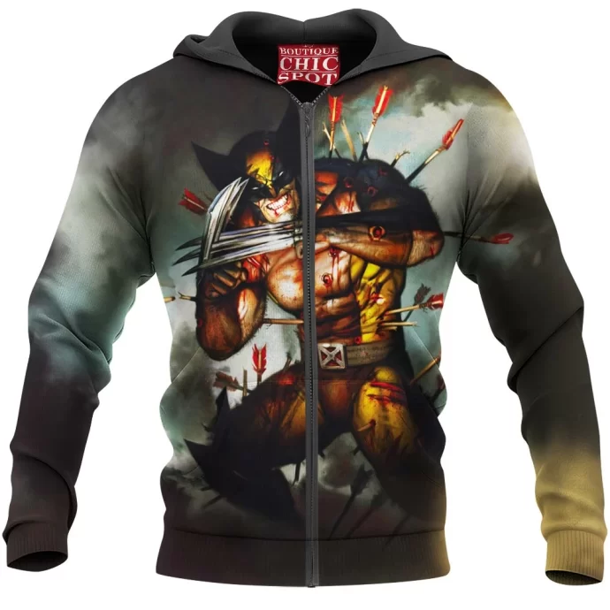 Wolverine Zip Hoodie