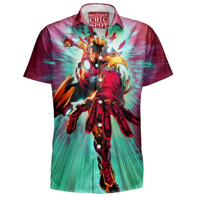 Iron Man Hawaiian Shirt