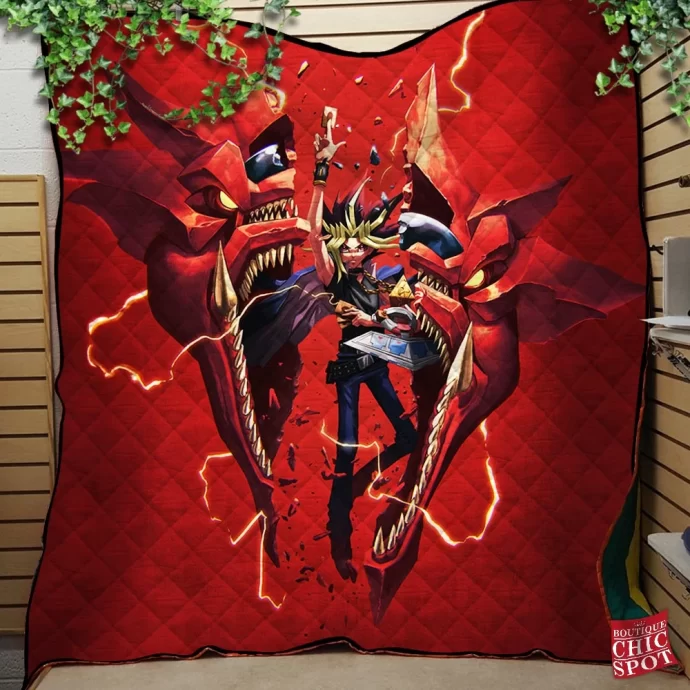 Yugioh Quilt Blanket