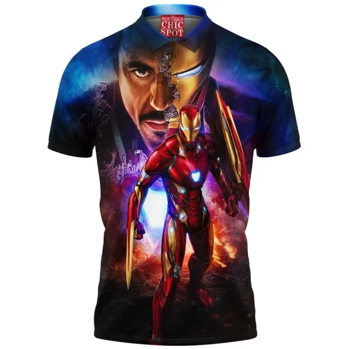 Iron Man Polo Shirt