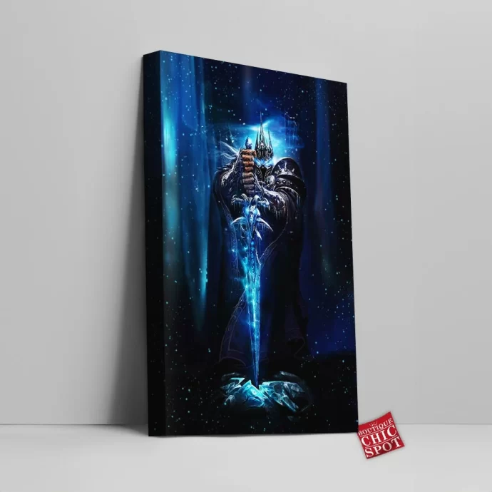 Lich King Canvas Wall Art