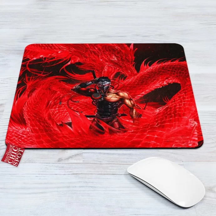 Red Genji Mouse Pad