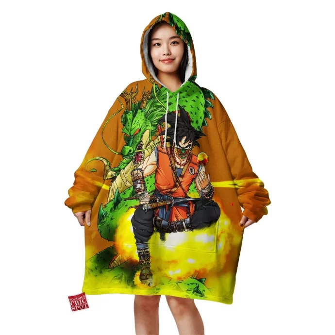 Son Goku Blanket Hoodie