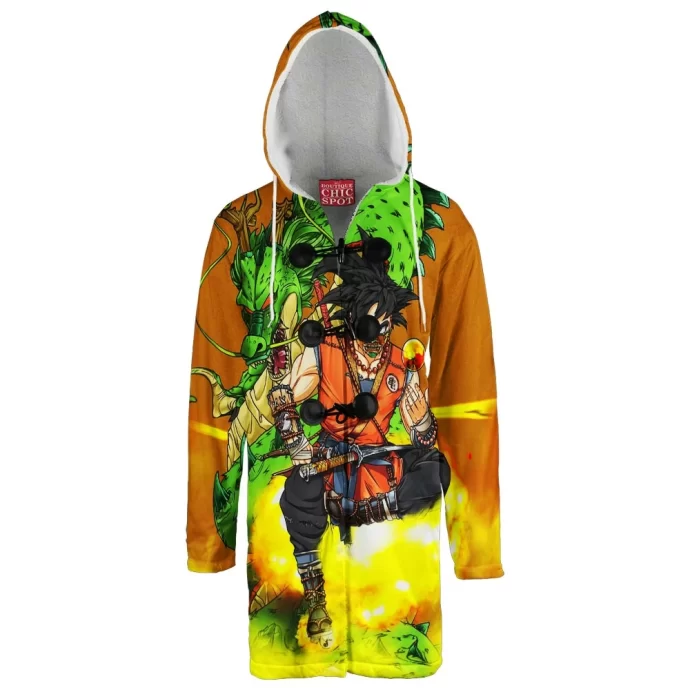 Son Goku Hooded Cloak Coat