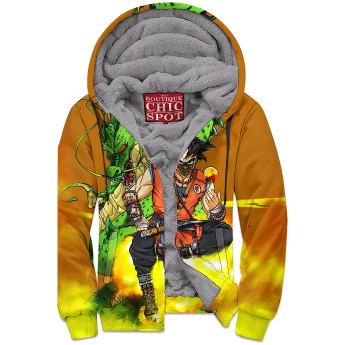 Son Goku Zip Fleece Hoodie