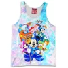 Animation Tank-Top, Disney Tank-Top, Mickey Mouse Tank-Top, Pluto Tank-Top, Genie Tank-Top