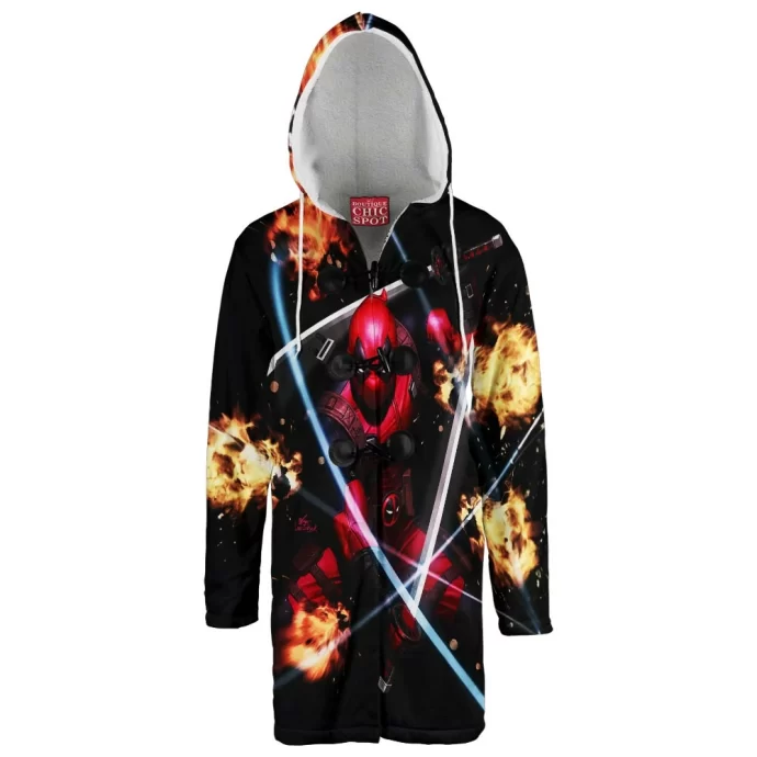 Deadpool Hooded Cloak Coat