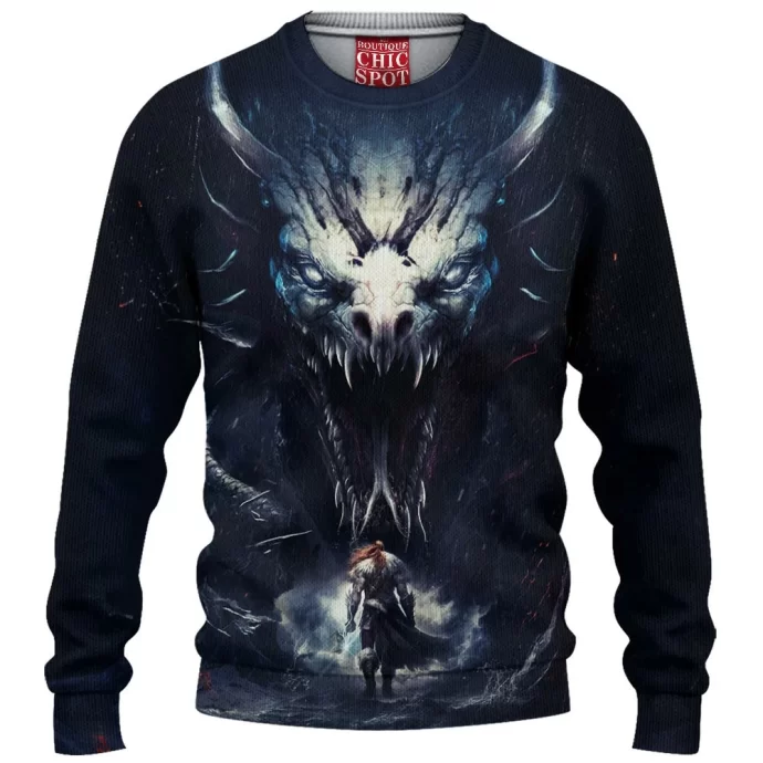 Thor Jormungr Knitted Sweater