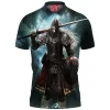 Elden Ring Polo Shirt, Game Polo Shirt, Tarnished Polo Shirt