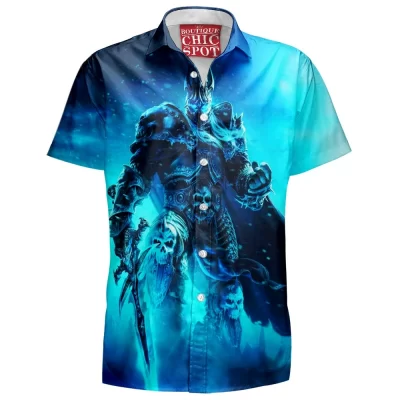 Game Hawaiian-Shirt, Lich King Hawaiian-Shirt, Dota Hawaiian-Shirt, Warcraft Hawaiian-Shirt