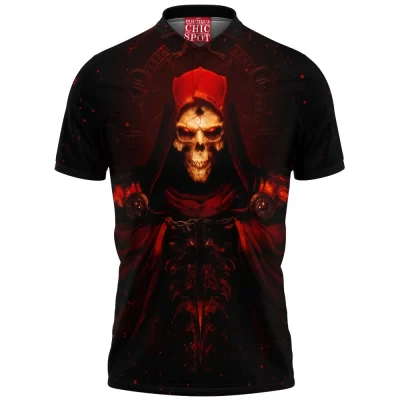 Diablo Polo Shirt, Game Polo Shirt