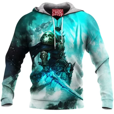 Game Fleece-Hoodie, Lich King Fleece-Hoodie, Dota Fleece-Hoodie, Warcraft Fleece-Hoodie
