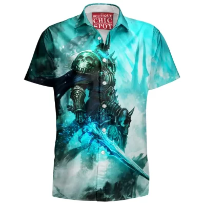 Game Hawaiian-Shirt, Lich King Hawaiian-Shirt, Dota Hawaiian-Shirt, Warcraft Hawaiian-Shirt
