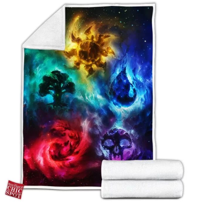 Galaxy Mana Fleece Blanket