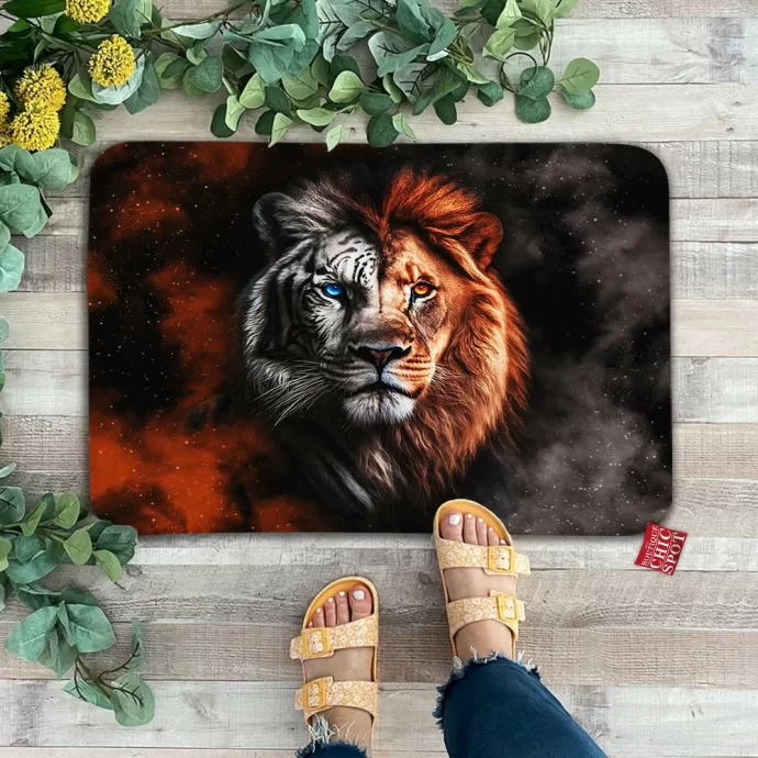 Lion Tiger Doormat