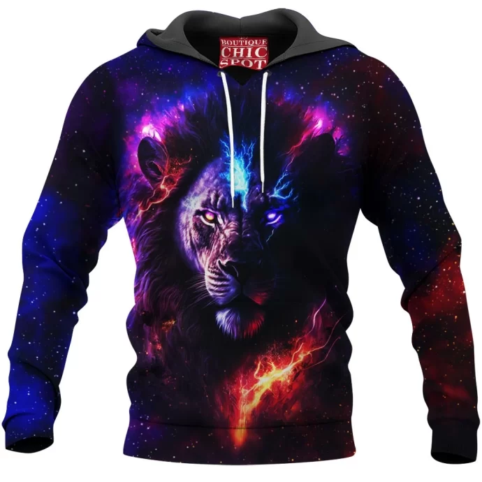 Galaxy Storm Lion Hoodie