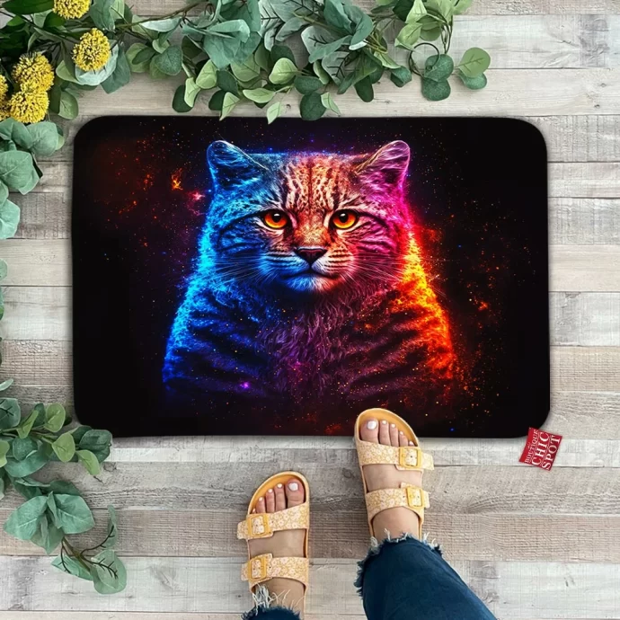 Galaxy Cat Doormat