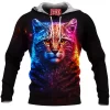 Cat Fleece-Hoodie