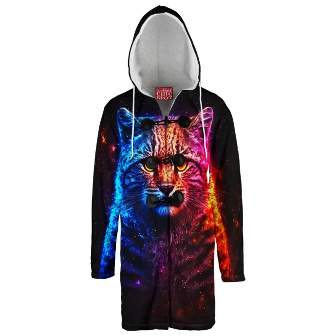 Galaxy Cat Hooded Cloak Coat