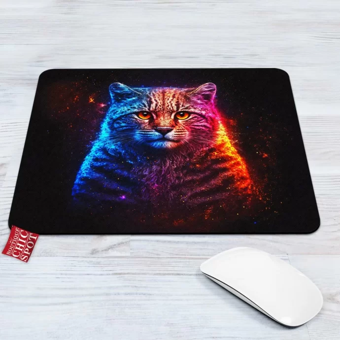 Galaxy Cat Mouse Pad