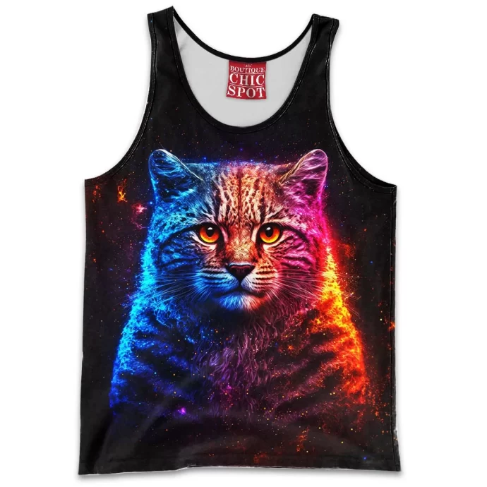 Galaxy Cat Tank Top