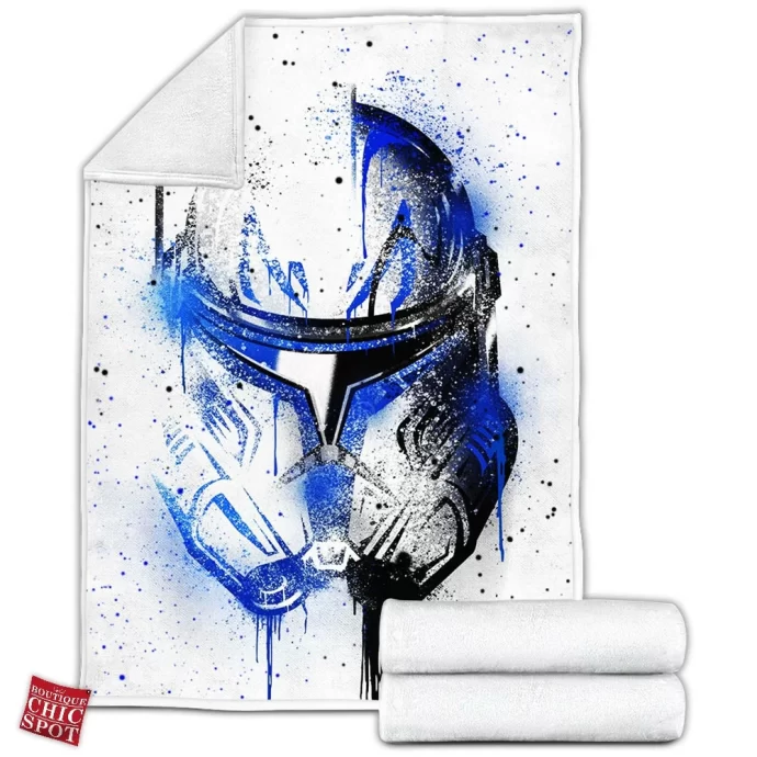 Captain Rex Fleece Blanket