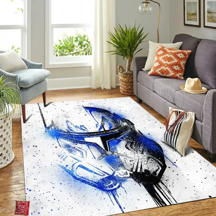 Captain Rex Rectangle Rug