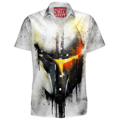 Sci-Fi Hawaiian-Shirt, Star Wars Hawaiian-Shirt, The Mandalorian Hawaiian-Shirt