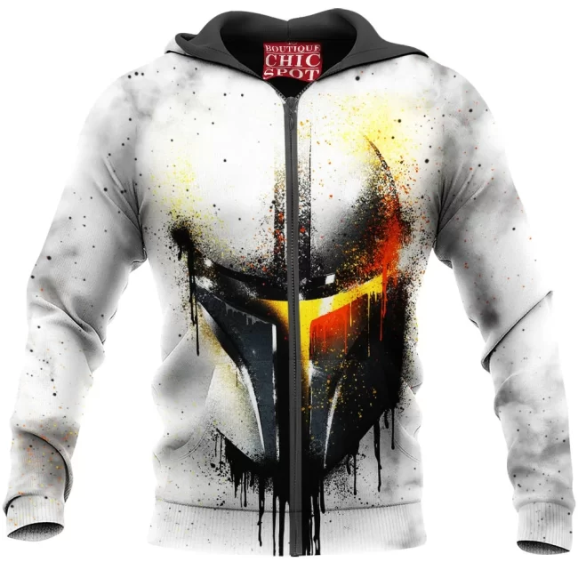 T DUONG Boutique 9294 Zip Hoodie