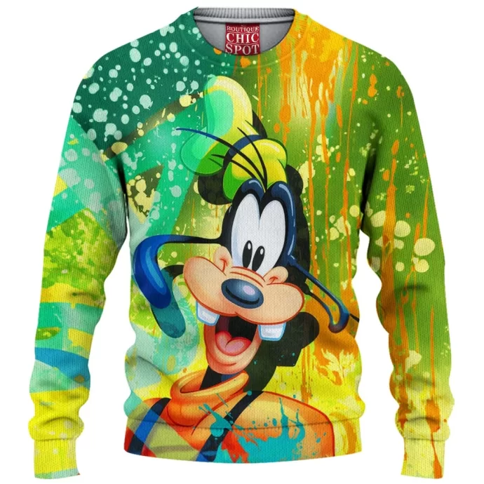 Goofy Knitted Sweater