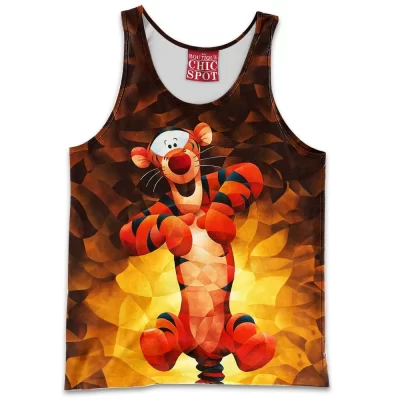 Animation Tank-Top, Tigger Tank-Top, Winnie The Pooh Tank-Top