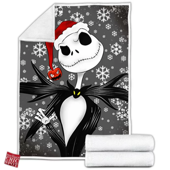 Jack Skellington Fleece Blanket