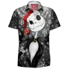 Animation Hawaiian-Shirt, Jack Skellington Hawaiian-Shirt, The Nightmare Before Christmas Hawaiian-Shirt