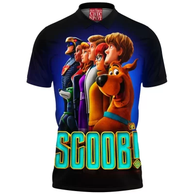 Cartoon Polo Shirt, Scooby-Doo Polo Shirt