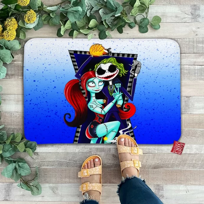 Harley Quinn Sally Joker Jack Doormat