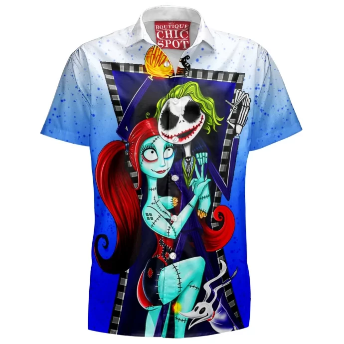 Harley Quinn Sally Joker Jack Hawaiian Shirt